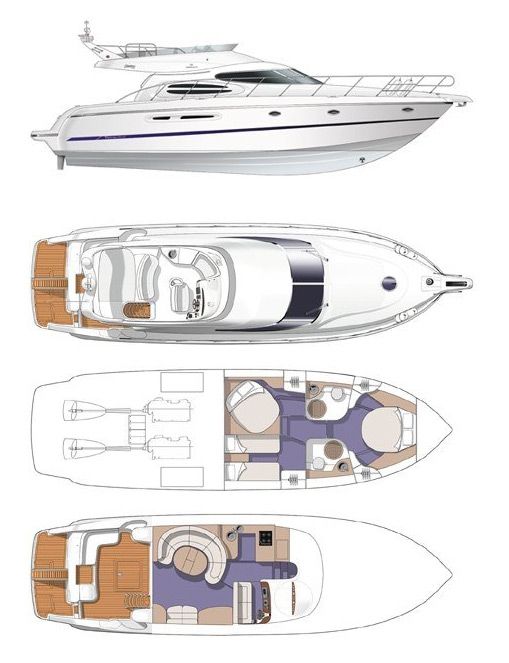 Cranchi Atlantique 48 - 2000
