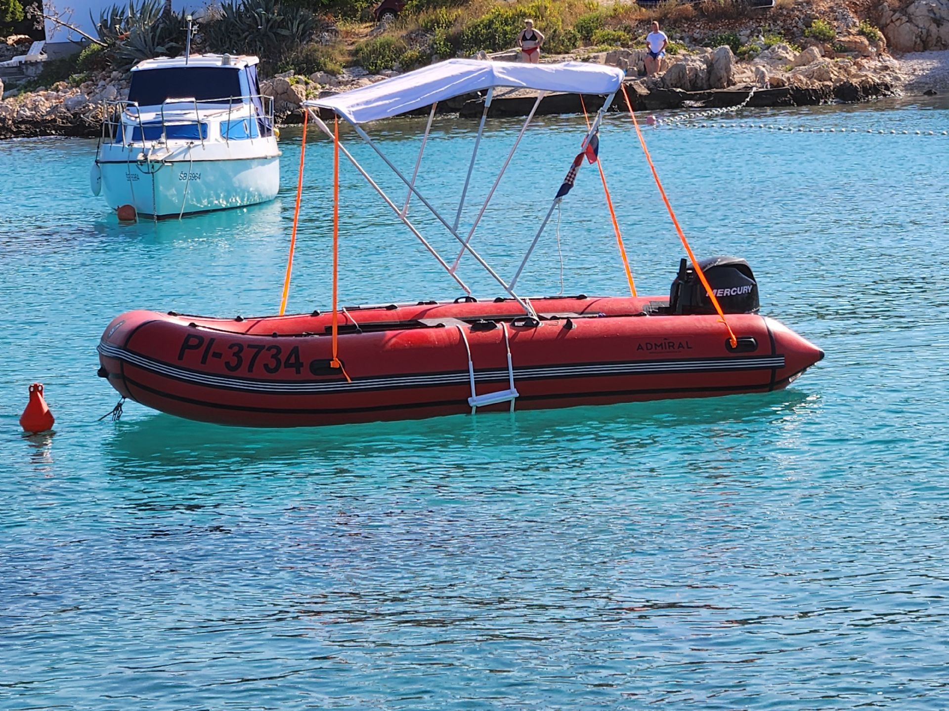 Nakup po 15.8.  GUMENJAK L.2021 + Mercory Four Stroke f25 l.2007 + PRIKOLICA - 2021