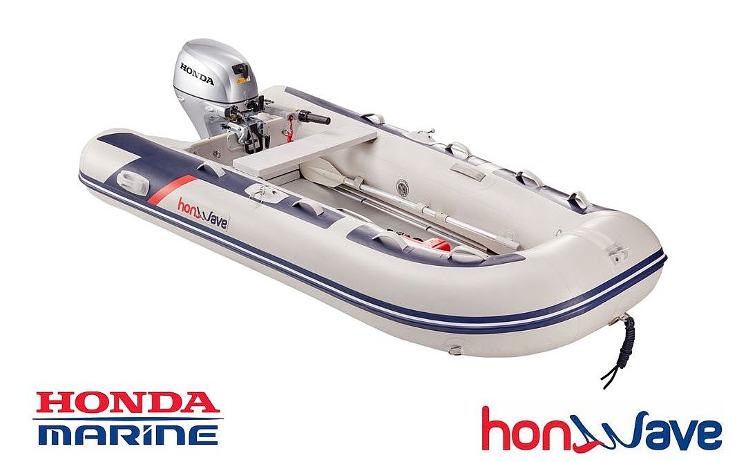 Honda T30 Honwave ALU DNO z napihljivo kobilico - 2026