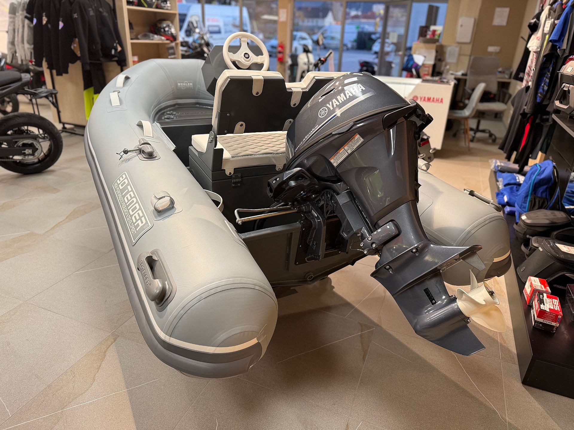 3D TENDER Ultimate 280 PVC Grey   Yamaha F15 - zaloga - 2025