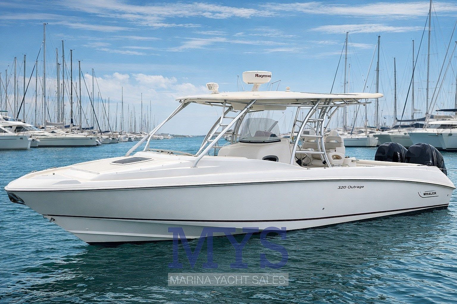 Boston Whaler OUTRAGE 320 - 2007 - for sale: 120000.-EUR