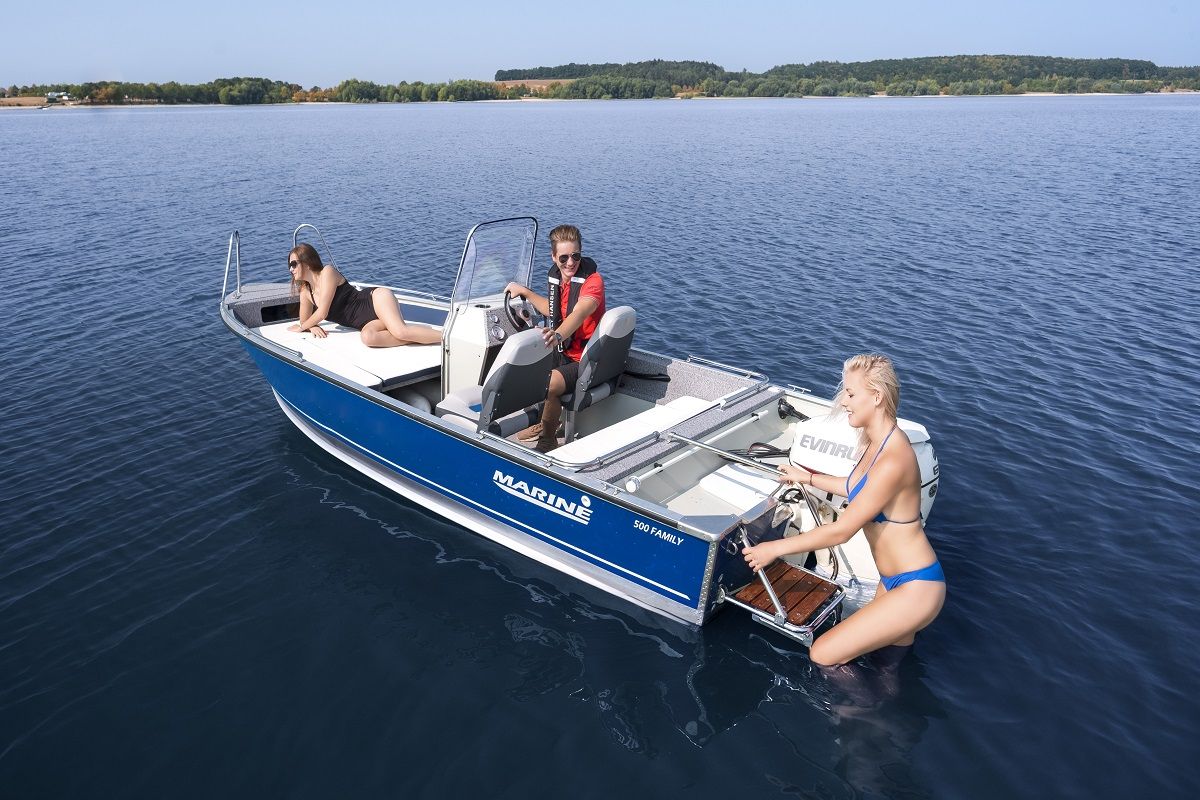 MARINE Light aluminium boats 500 Family - 2026