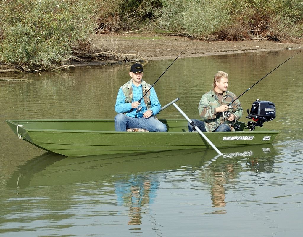 MARINE Light aluminium boats JON 12 green - 2026