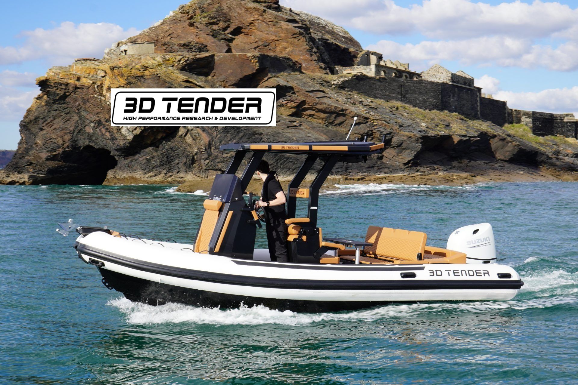3D Tender Odyssey 635 Hypalon Full option - NA ZALOGI - 2026