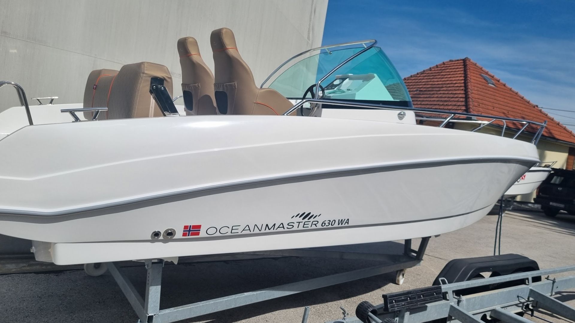 Ocean Master 630 WA + Suzuki 150 ... - 2023 - for sale: 41600.-EUR