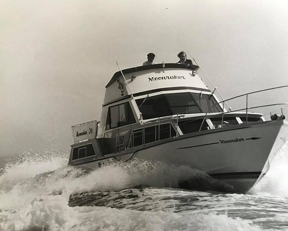 Princess Moonraker 36 Trawler Fly - 1982