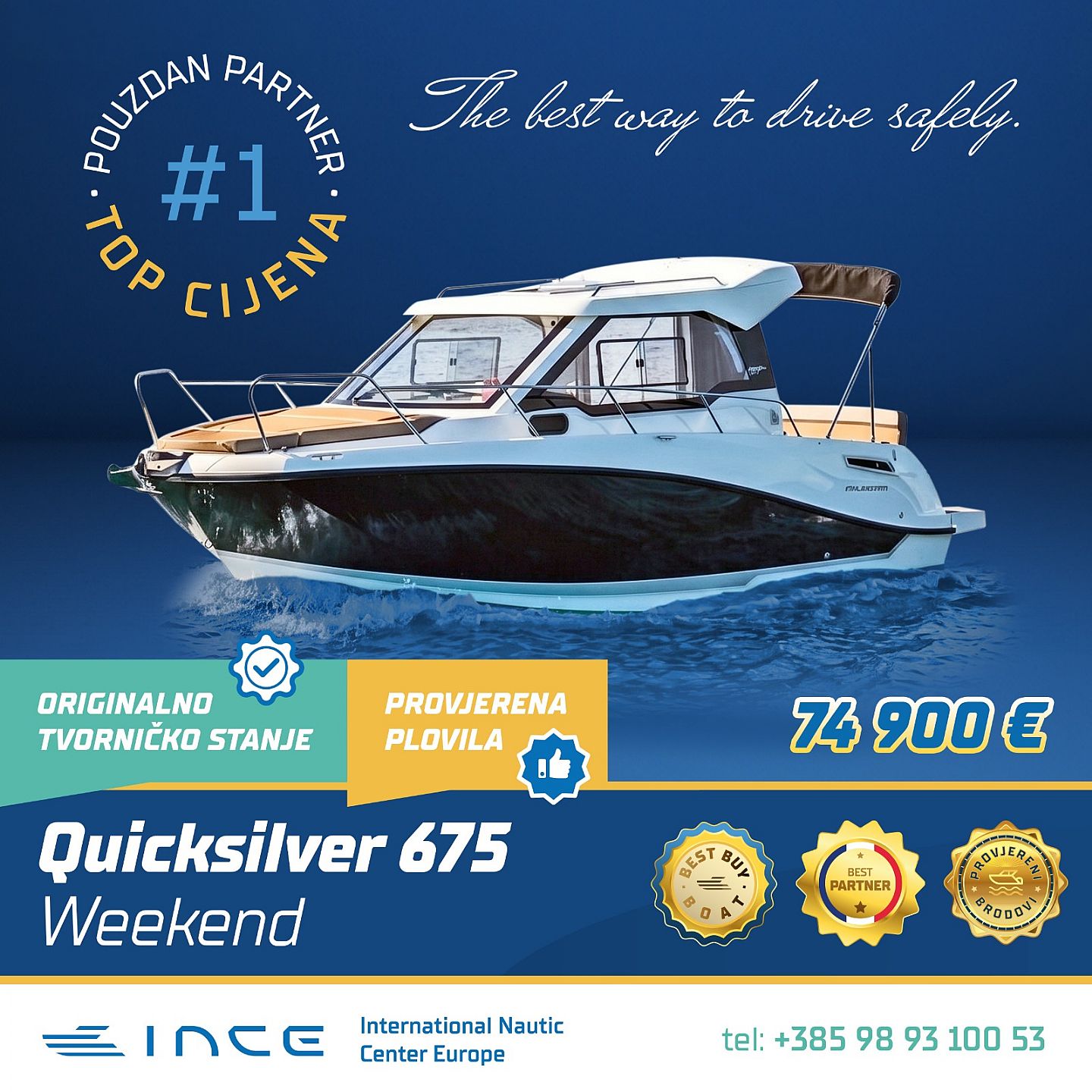 Quicksilver - 675 ACTIV WEEKEND ... - 2025 - for sale: 74900.-EUR