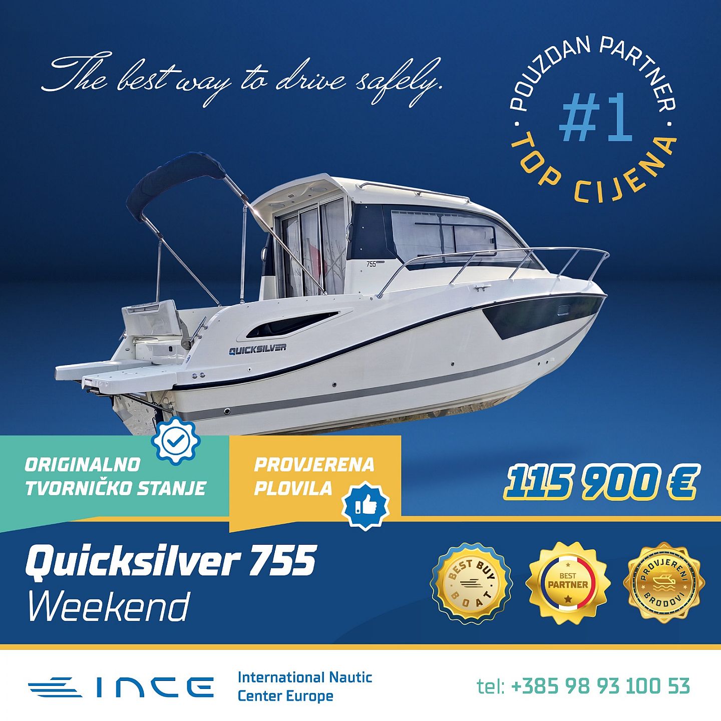 Quicksilver - 755 WEEKEND - INCE... - 2024 - for sale: 115900.-EUR