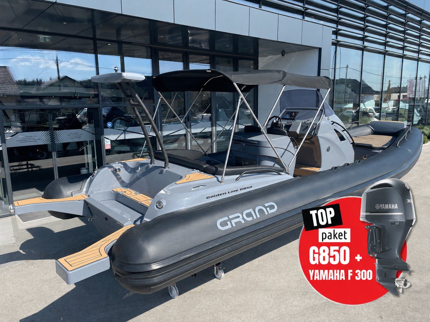 Grand Boats G850HGLF   Yamaha F3... - 2026 - for sale: 91008.-EUR
